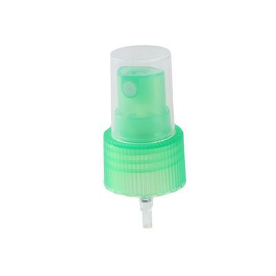 Bouteille ronde pompe à crème à brume fine colorée avec personnalisation et col lisse à côtes