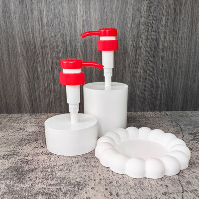 Pompe à crème cosmétique 4cc pompe à vis pour bouteille ronde 33/410