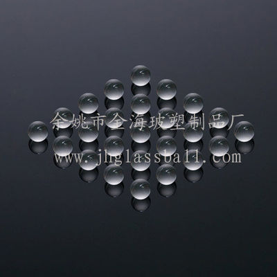 Boules de verre en soude et chaux de 4 mm polir petit pour les accessoires de pulvérisation