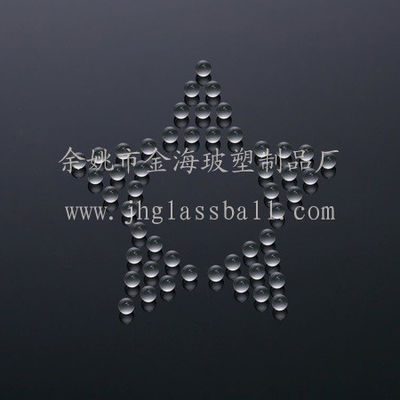 Boules de verre en soude et chaux de 4 mm polir petit pour les accessoires de pulvérisation