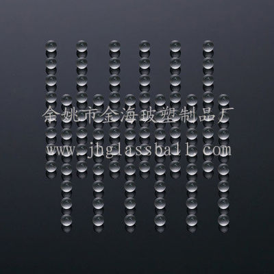 Boules de verre en soude et chaux de 4 mm polir petit pour les accessoires de pulvérisation