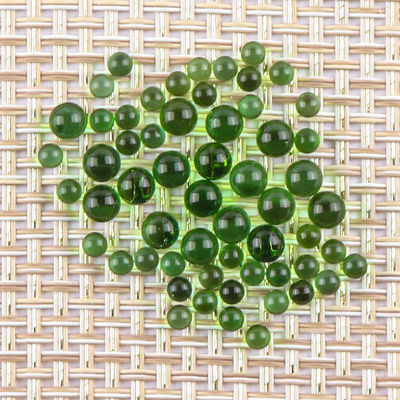 Dispenser à billes de verre de précision pour les vannes chimiques dans une couverture de pulvérisation améliorée