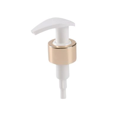 24/410 2cc Ribbeb plastique gauche droit verrouillé pulvérisateur pompe à lotion pour shampooing plastique