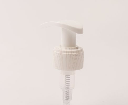 24/410 2cc Ribbeb plastique gauche droit verrouillé pulvérisateur pompe à lotion pour shampooing plastique